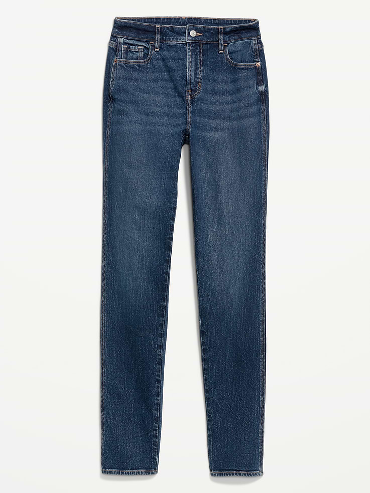 Image number 9 showing, High-Waisted Vintage Slim Jeans