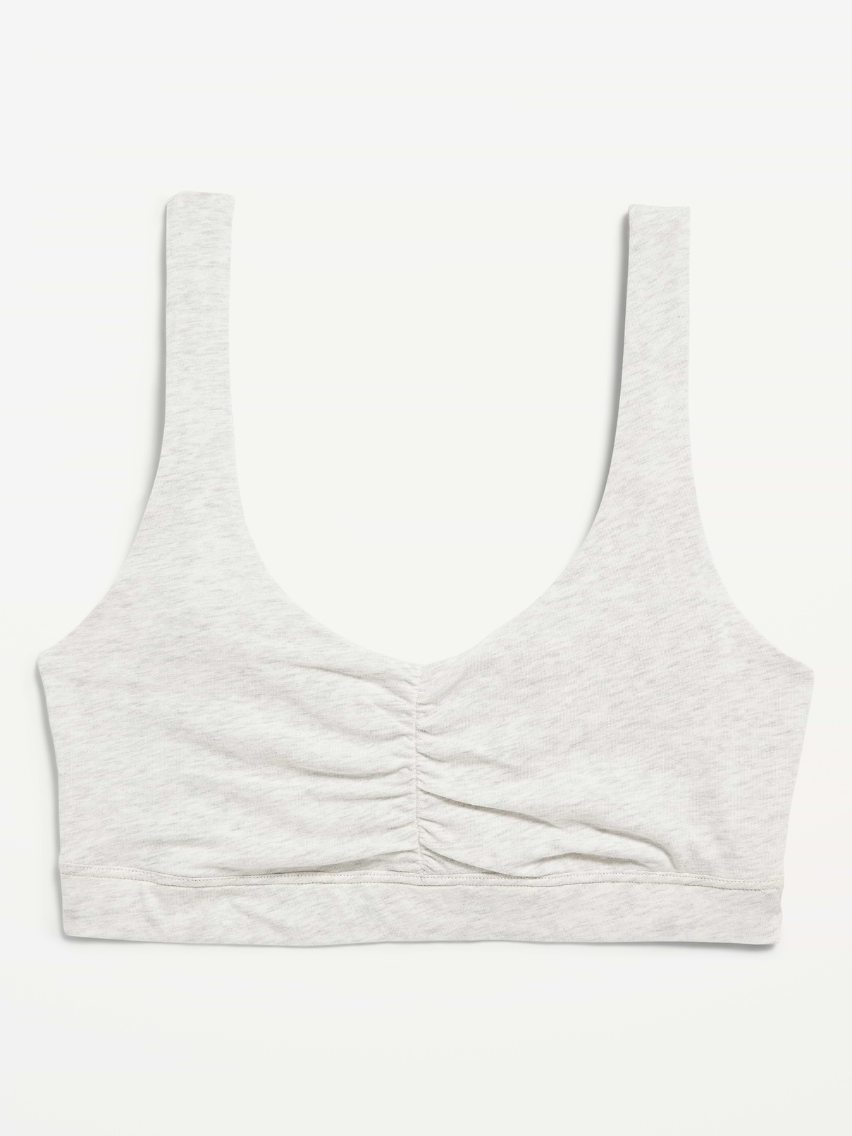 Image number 3 showing, Ruched Cotton Bralette