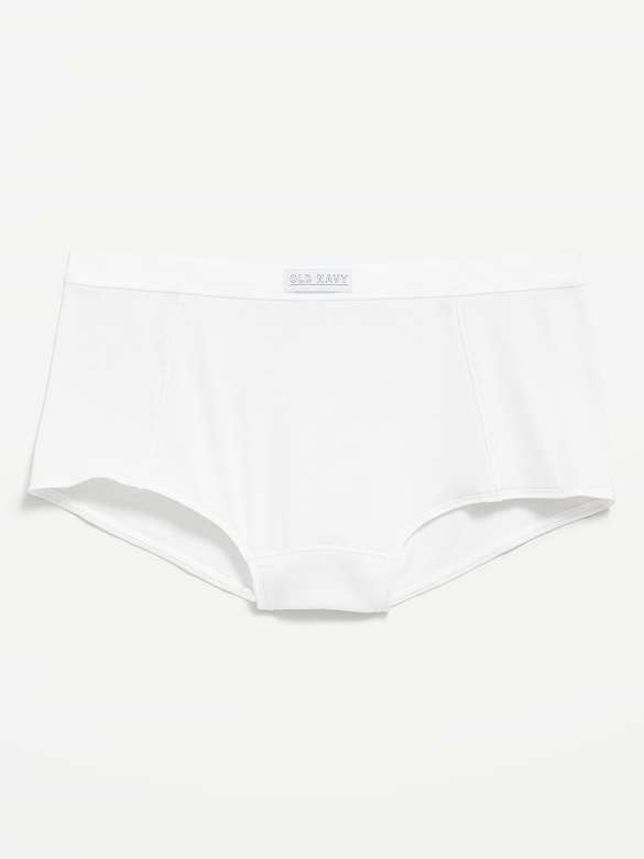Ribbed Hipster Underwear
