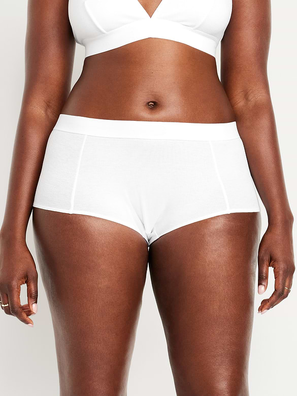 Ribbed Hipster Underwear