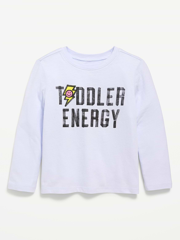 Long-Sleeve Graphic T-Shirt for Toddler Girls
