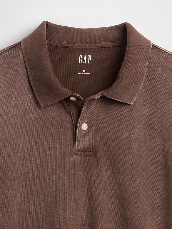 Heavyweight Jersey Polo Shirt