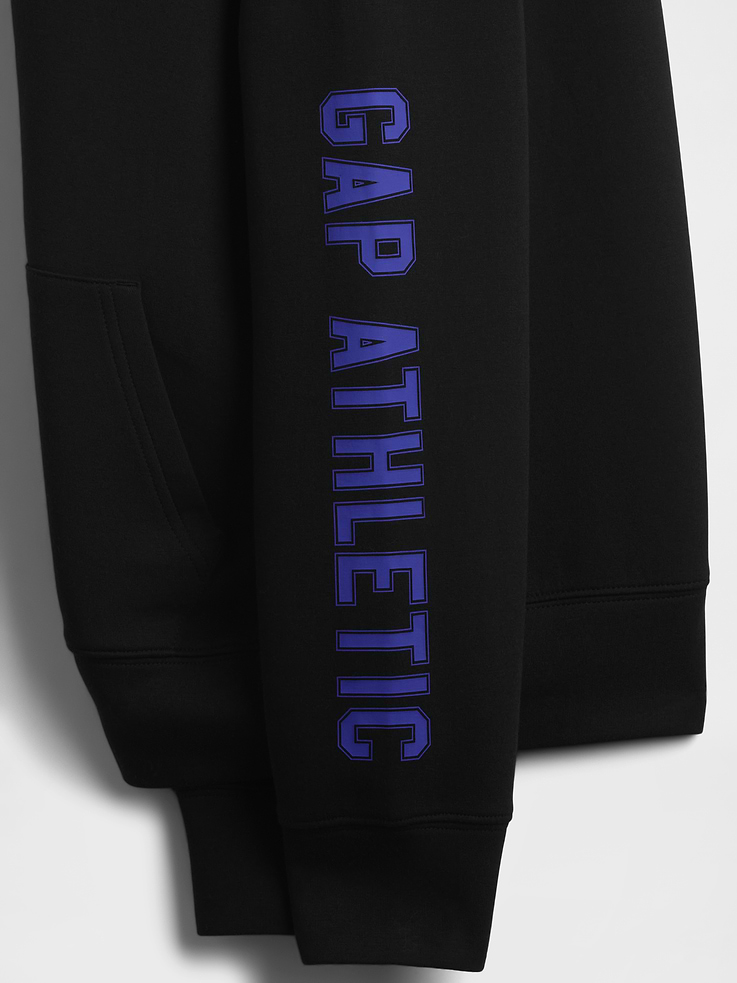Image number 5 showing, Kids GapFit Tech Quick-Dry Logo Hoodie