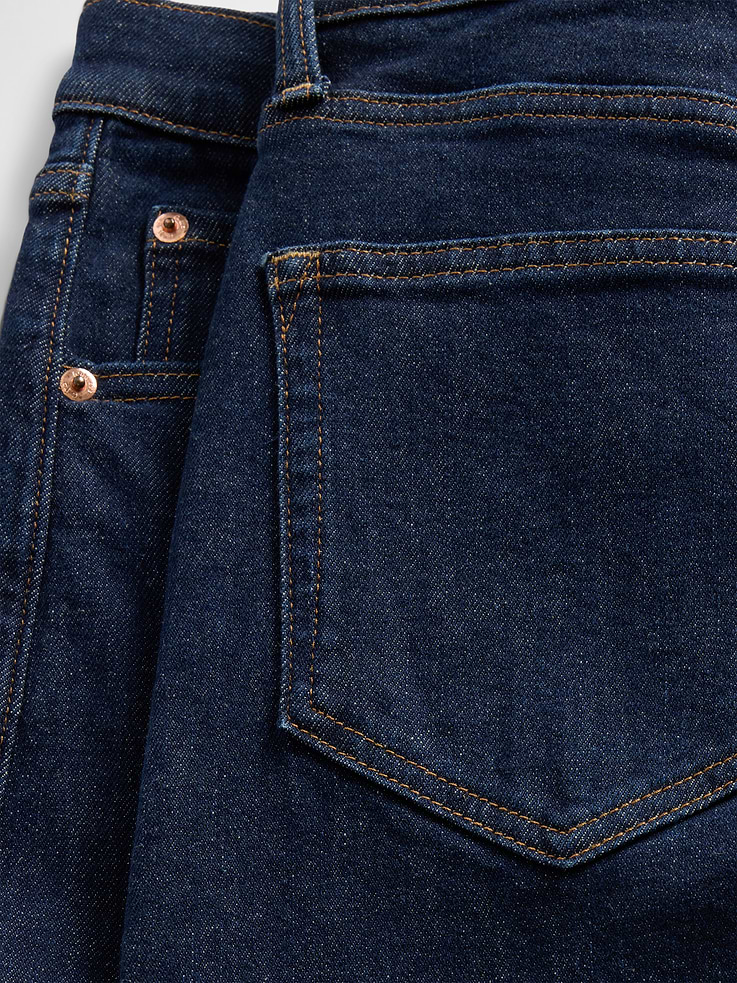 Image number 8 showing, High Rise Stride Wide-Leg Jeans