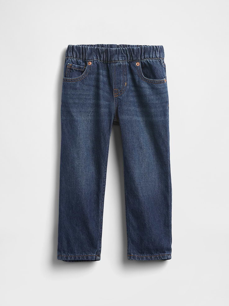 Image number 2 showing, Baby & Toddler Pull-On Baggy Jeans