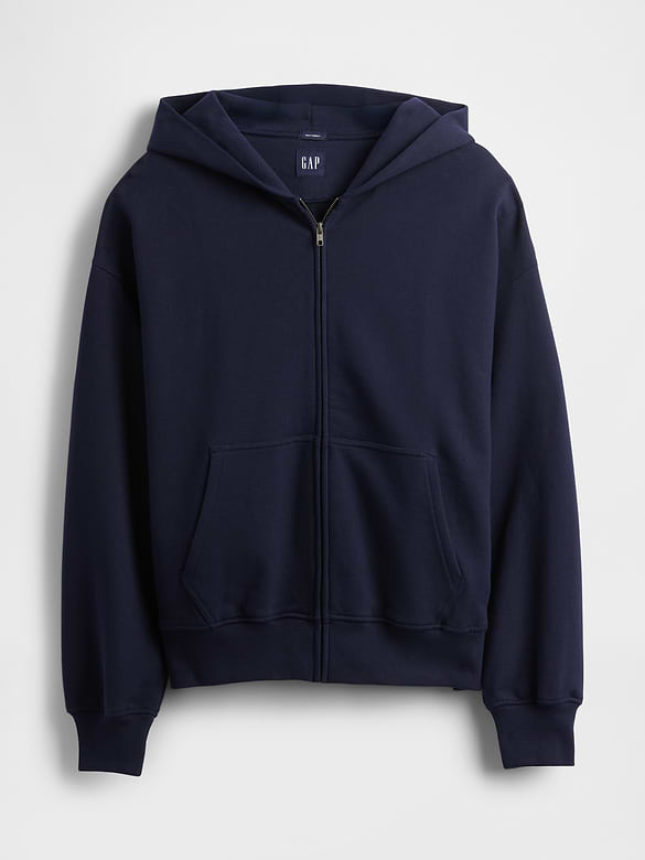 Adult Heavyweight Oversized Zip Hoodie