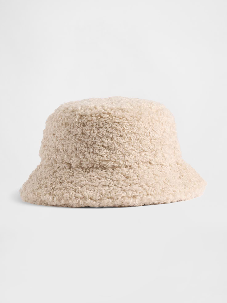 Image number 1 showing, Kids Recycled Sherpa Bucket Hat