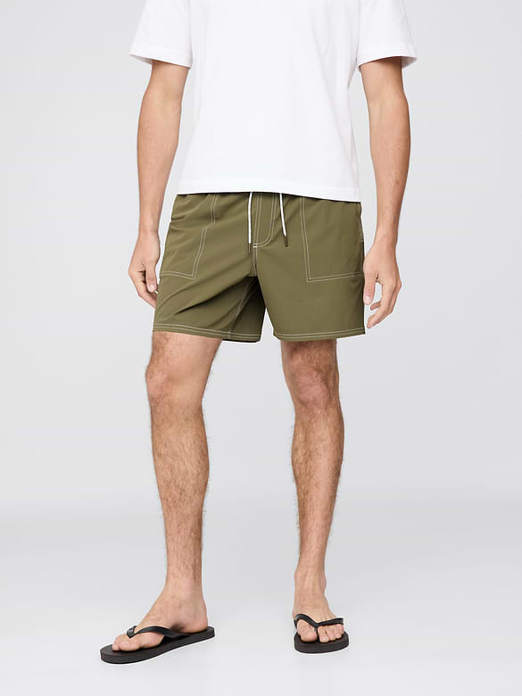 6" Swim Trunks