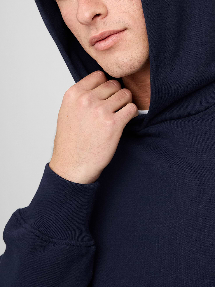 L'image numéro 4 présente Chandail à capuchon épais surdimensionné pour Adulte
