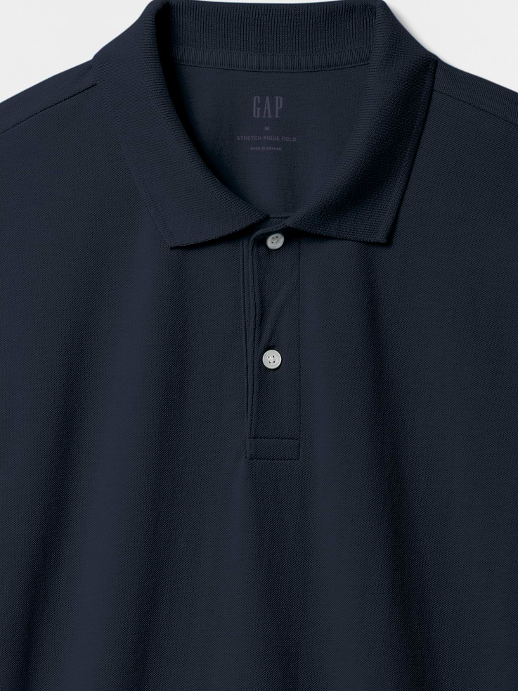 Image number 4 showing, Stretch Pique Polo Shirt