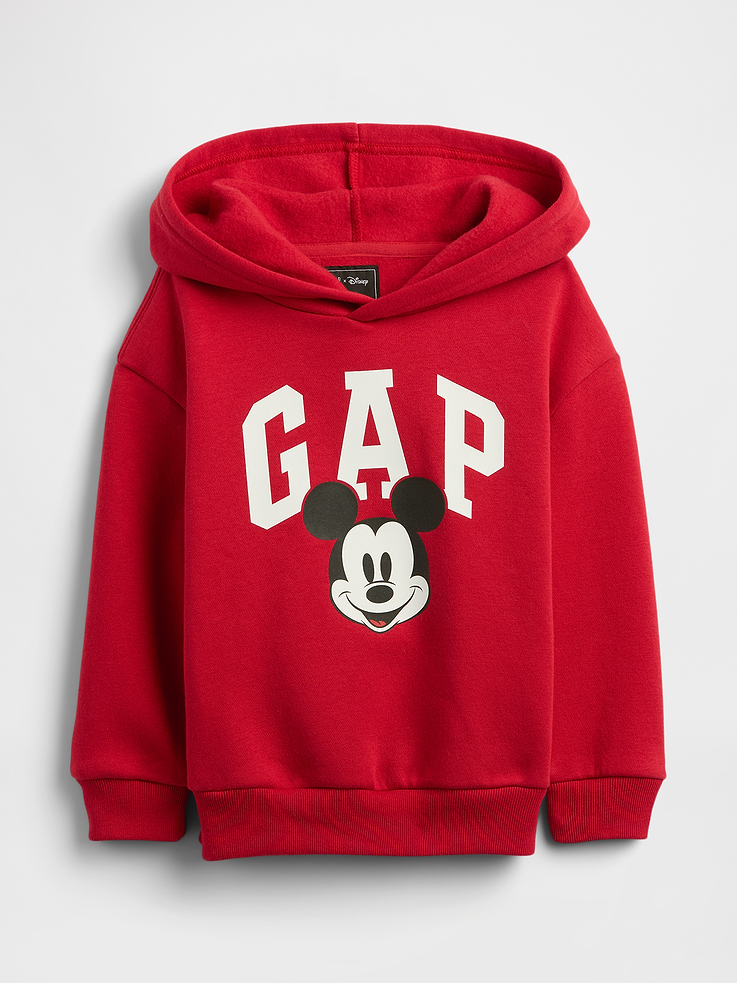 Image number 1 showing, babyGap × Disney Mickey Mouse Relaxed Logo Hoodie