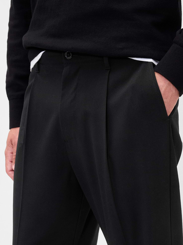 Image number 5 showing, Relaxed Pleated Trousers