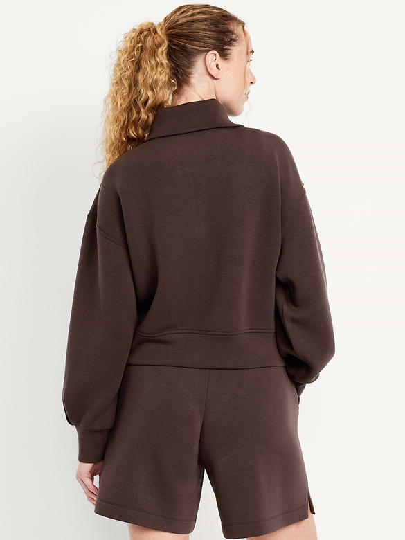 Bounce Fleece Half-Zip Pullover Sweatshirt