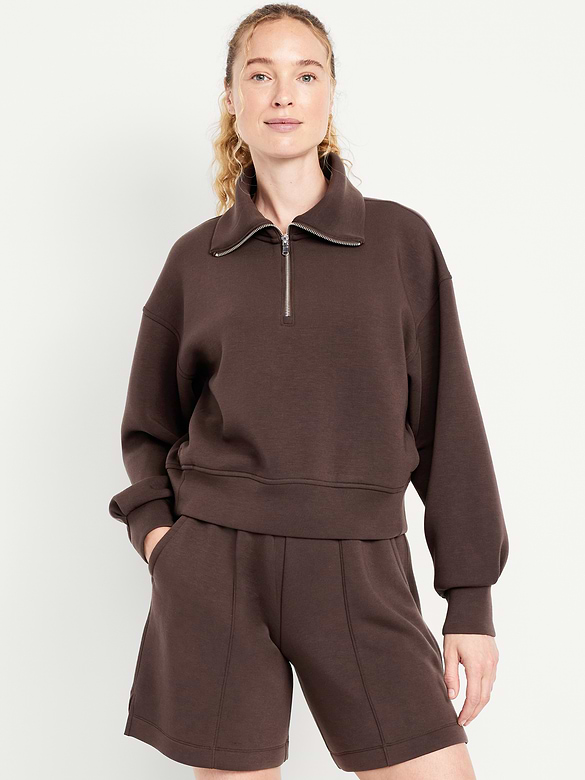 Bounce Fleece Half-Zip Pullover Sweatshirt