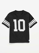 Image number 1 showing, Oversized Boxy Mesh Graphic T-Shirt for Boys