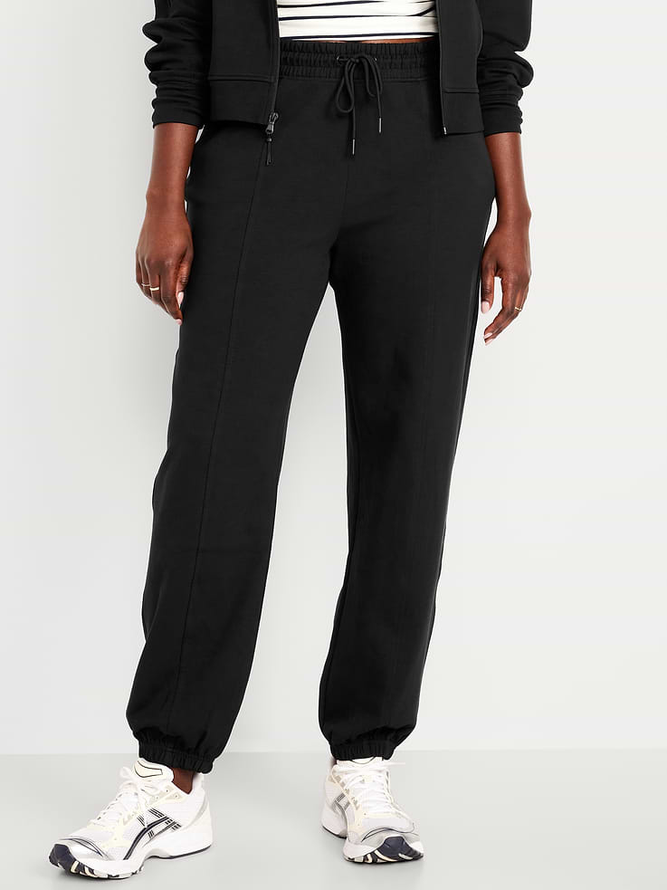 Image number 5 showing, High-Waisted Dynamic Fleece Sweatpants
