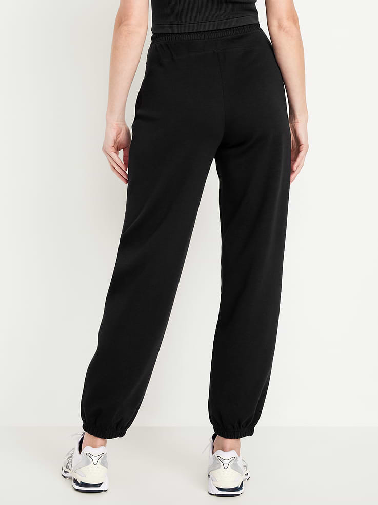 Image number 2 showing, High-Waisted Dynamic Fleece Sweatpants