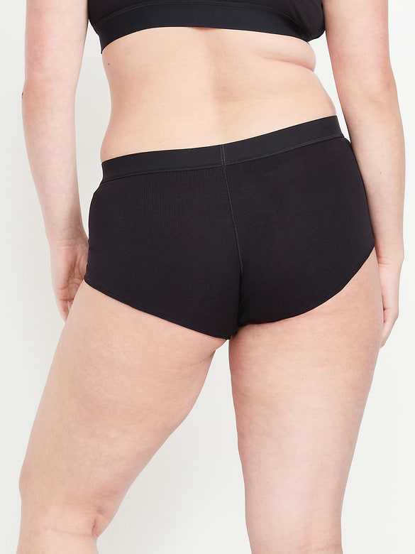 Ribbed Hipster Underwear