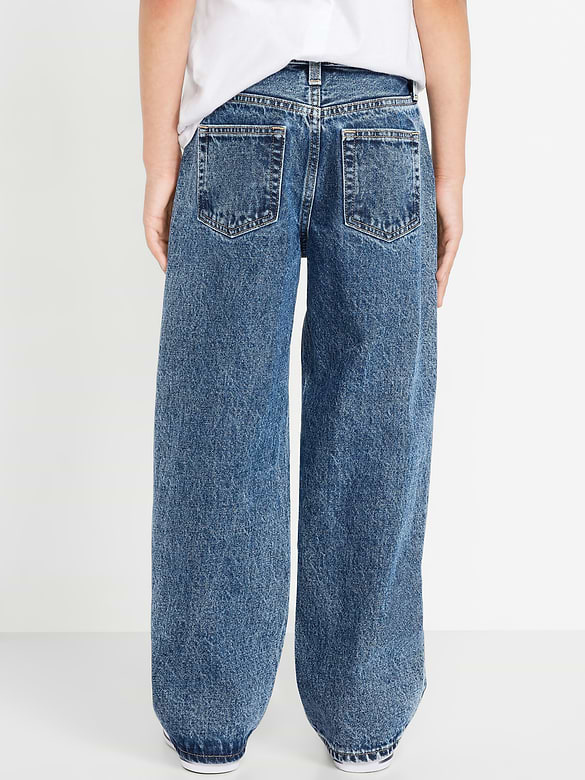 Baggy Non-Stretch Jeans for Boys
