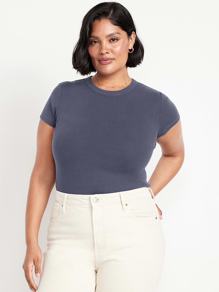 Image number 5 showing, Snug Crop T-Shirt
