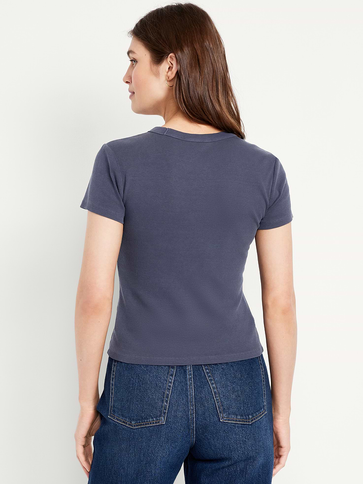 Image number 2 showing, Snug Crop T-Shirt