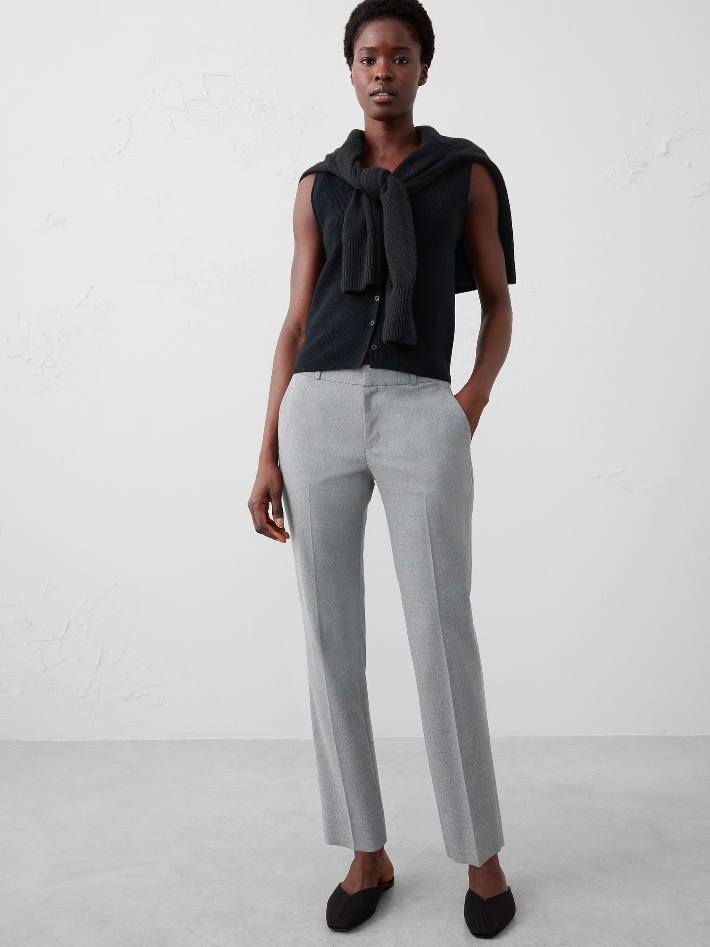 Image number 1 showing, Ryan Curvy Stretch Twill Ankle Pant
