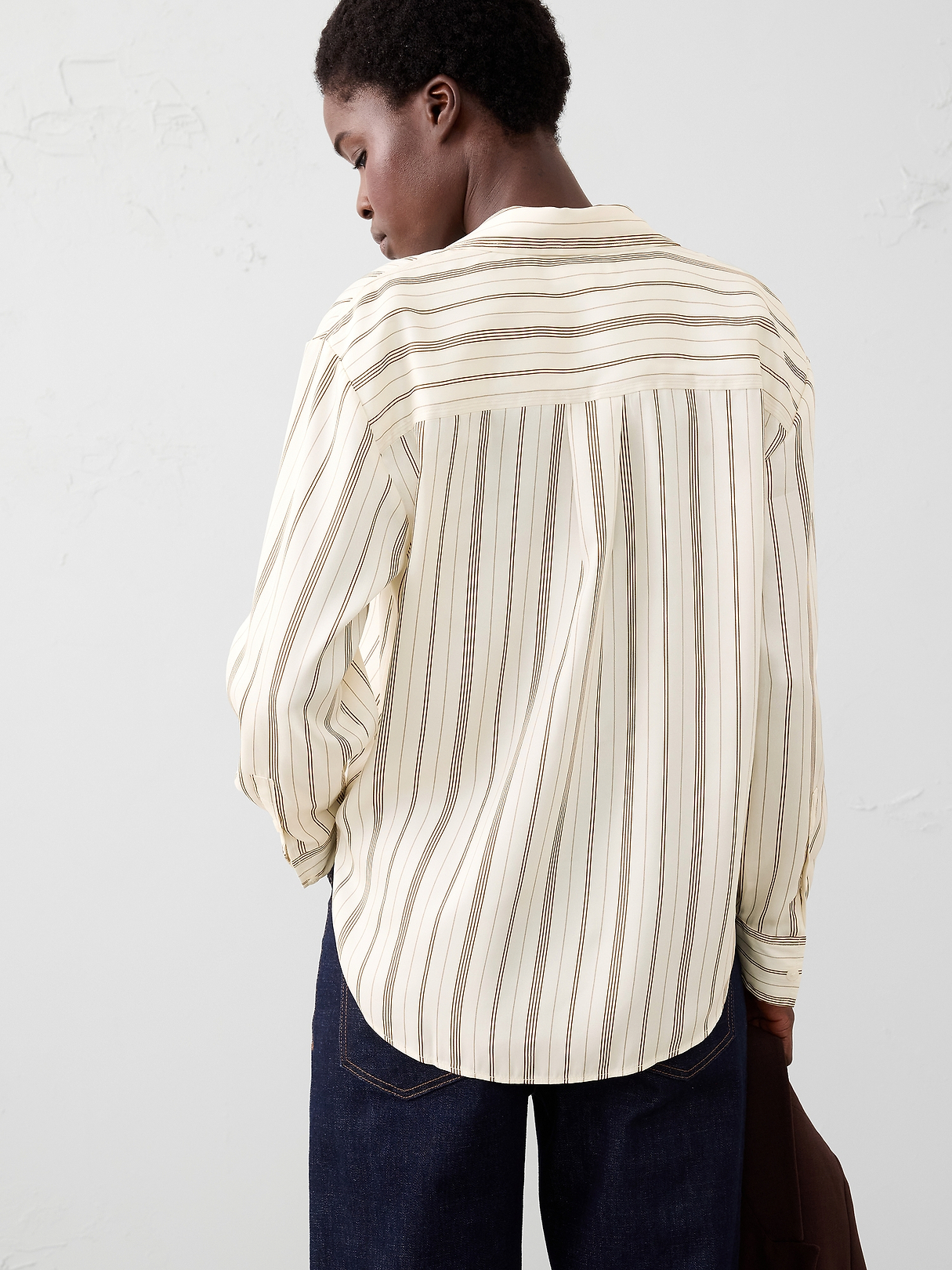 Classic Silky Shirt | Banana Republic Factory