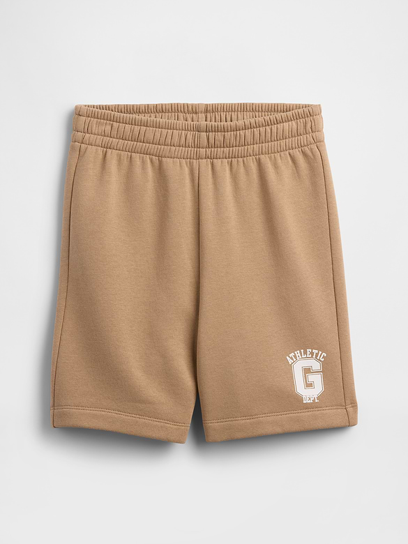Kids Relaxed Gap Logo No-Pocket Pull-On Shorts
