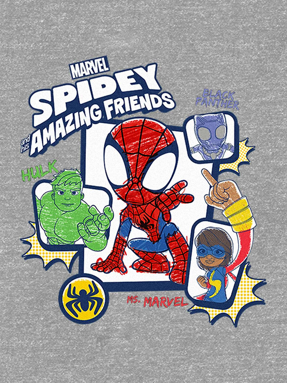 Toddler Spidey And His Amazing Friends Graphic T-Shirt
