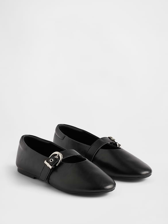 Kids Buckle Mary Jane Flats