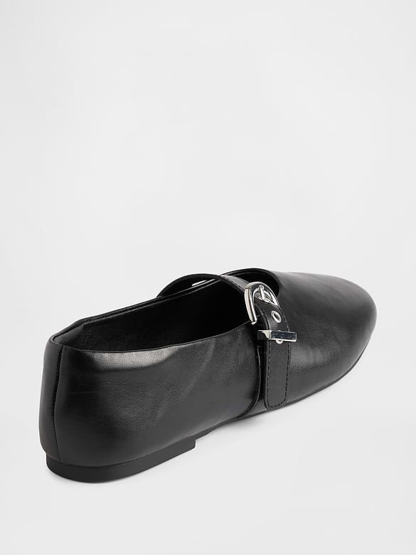 Kids Buckle Mary Jane Flats