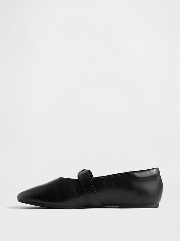 Kids Buckle Mary Jane Flats