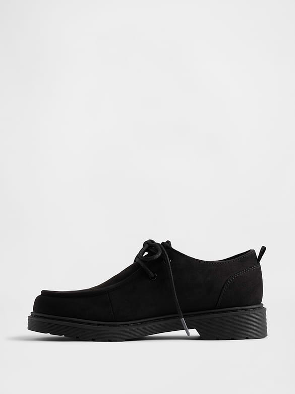 Kids Vegan Suede Loafers