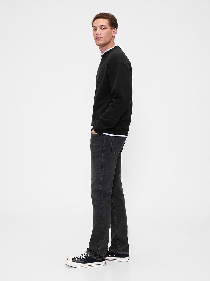 Image number 4 showing, GapFlex Straight Jeans