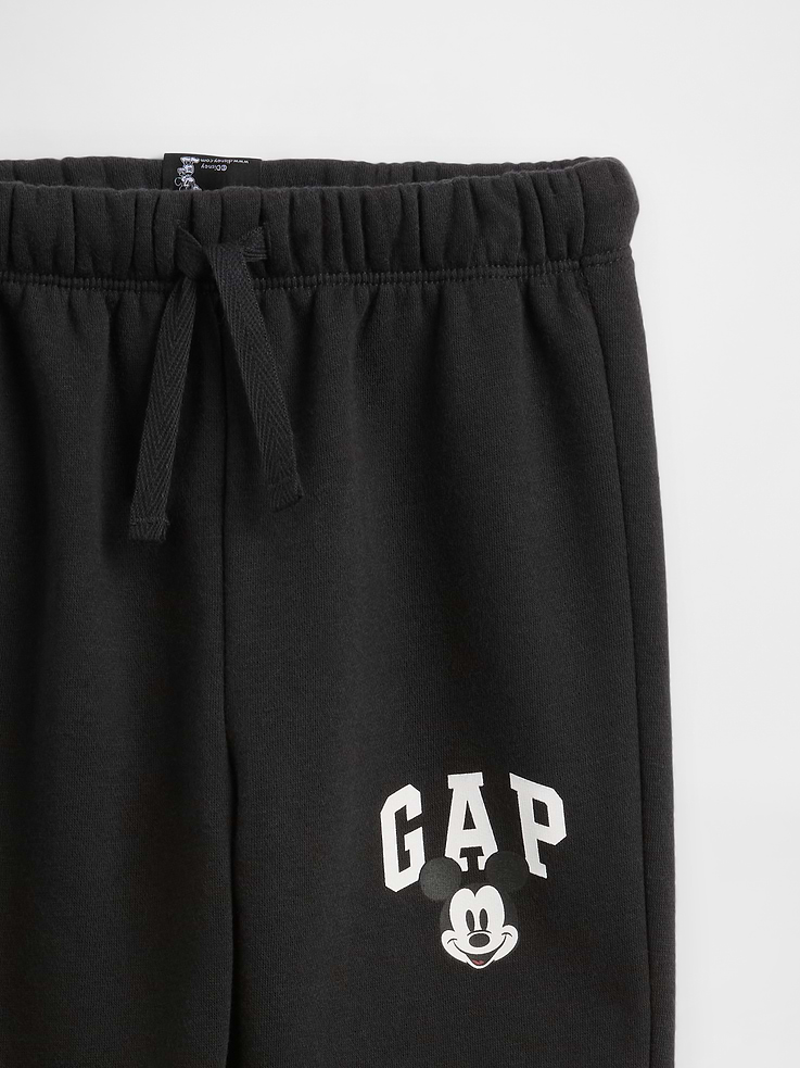 Image number 3 showing, babyGap × Disney Mickey Mouse Relaxed Logo Pull-On Joggers