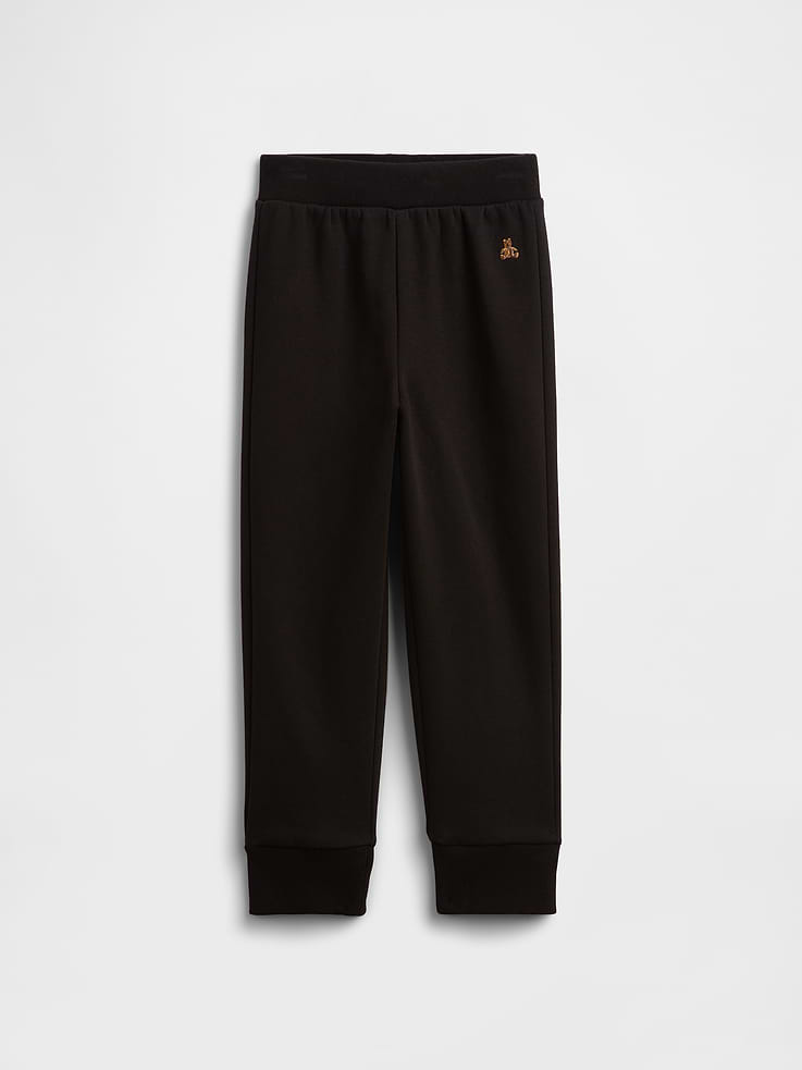Image 1 of 3, This product is made with/contains 21% recycled polyester. Compared to virgin materials, using recycled materials helps reduce resource use and waste., Soft, comfy fleece., Elasticized waist., Embroidered Brannan Bear at hip., Banded cuffs., This product was made in a factory that invests in gender equity and women’s empowerment through RISE. Learn more at, Product #820967