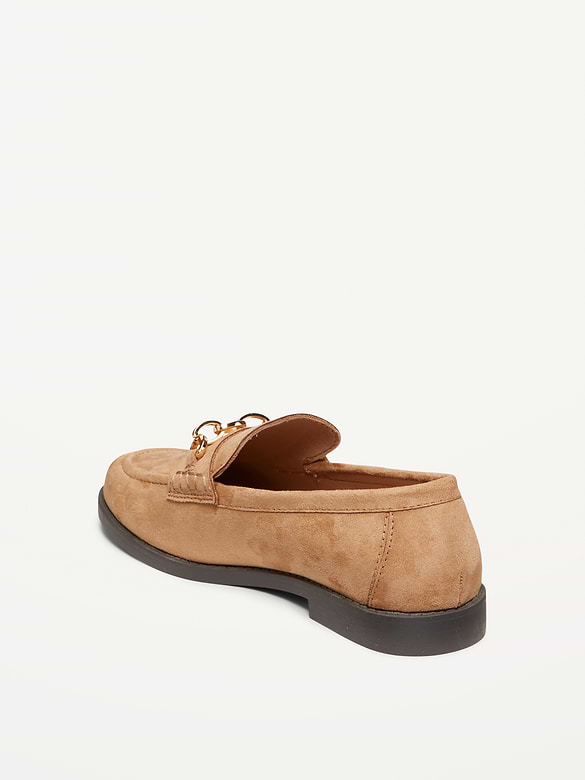 Faux-Leather Loafer
