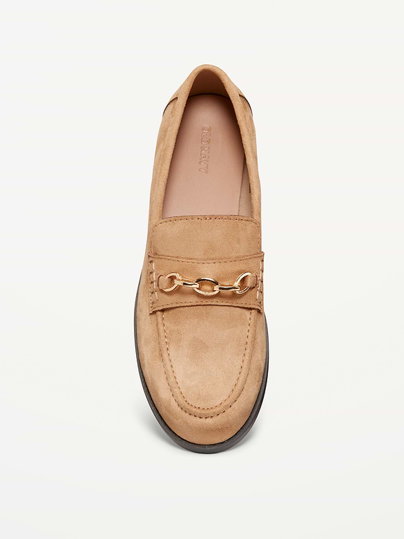 Faux-Leather Loafer