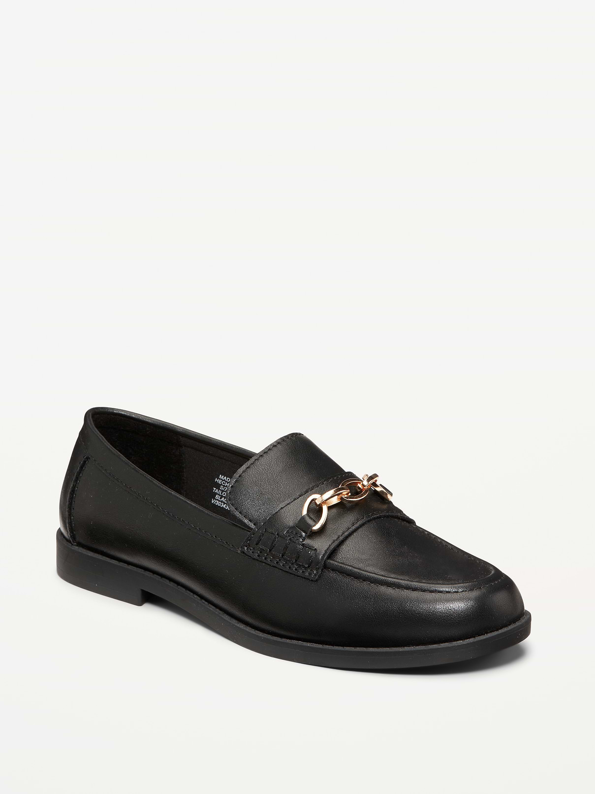 Faux-Leather Loafer