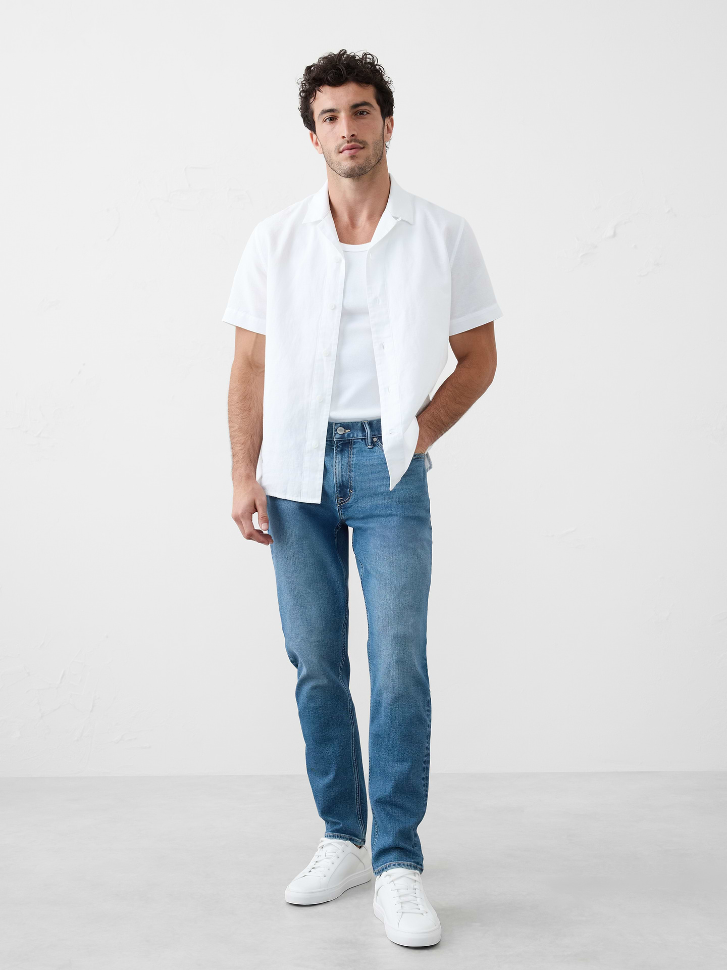 Image number 1 showing, Athletic Travel Jean