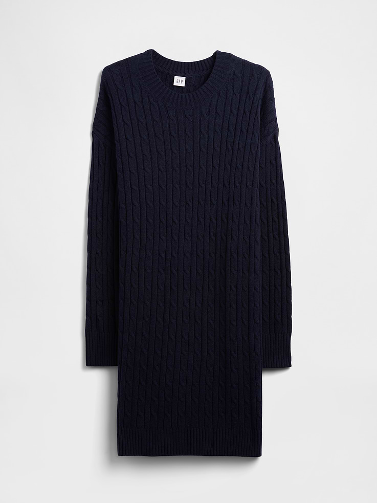 Image number 6 showing, CashSoft Relaxed Crewneck Sweater Mini Dress