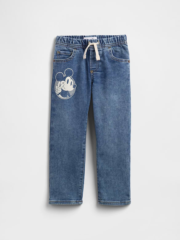 babyGap × Disney Mickey Mouse Slim Pull-On Jeans
