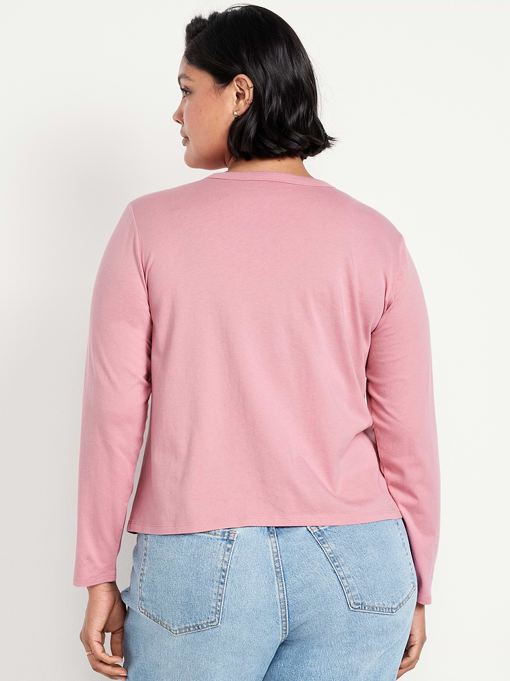 Image number 7 showing, EveryWear Long-Sleeve T-Shirt