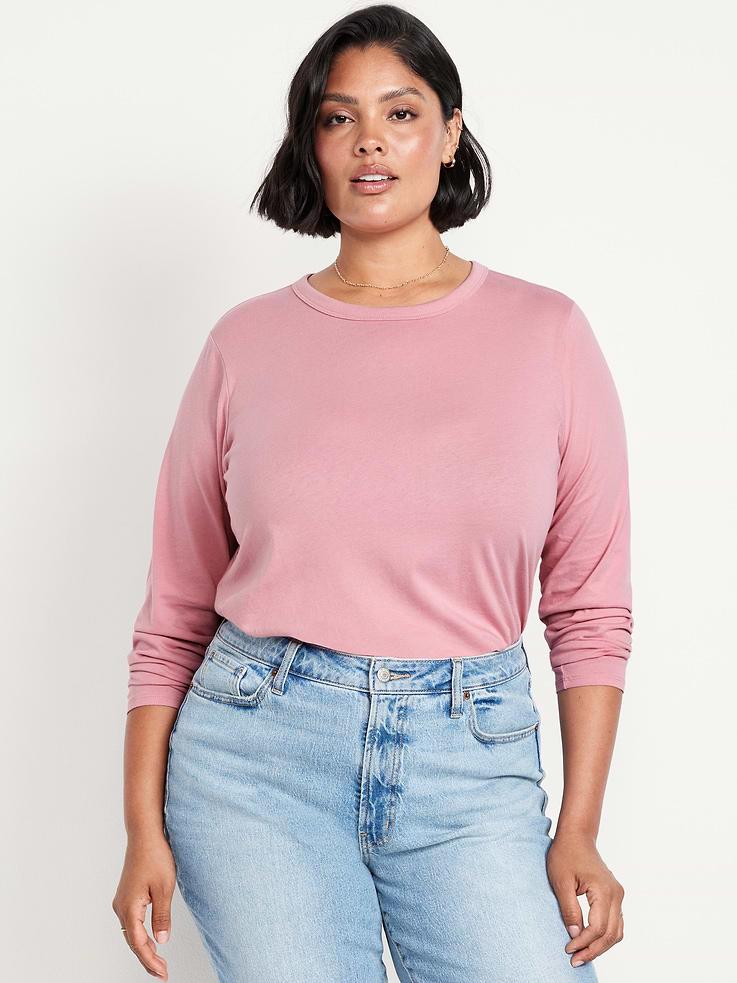 Image number 6 showing, EveryWear Long-Sleeve T-Shirt