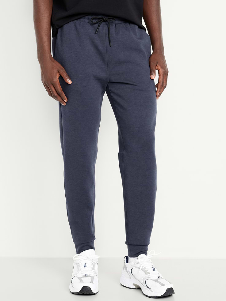 Image 1 of 5, Make your moves in Old Navy Sport's Dynamic Fleece: A soft, breathable cotton blend that's made to move., elastic-drawstring waist, on-seam pockets, bonded zip stash pocket, breathable, 4-way stretch, Product #508719