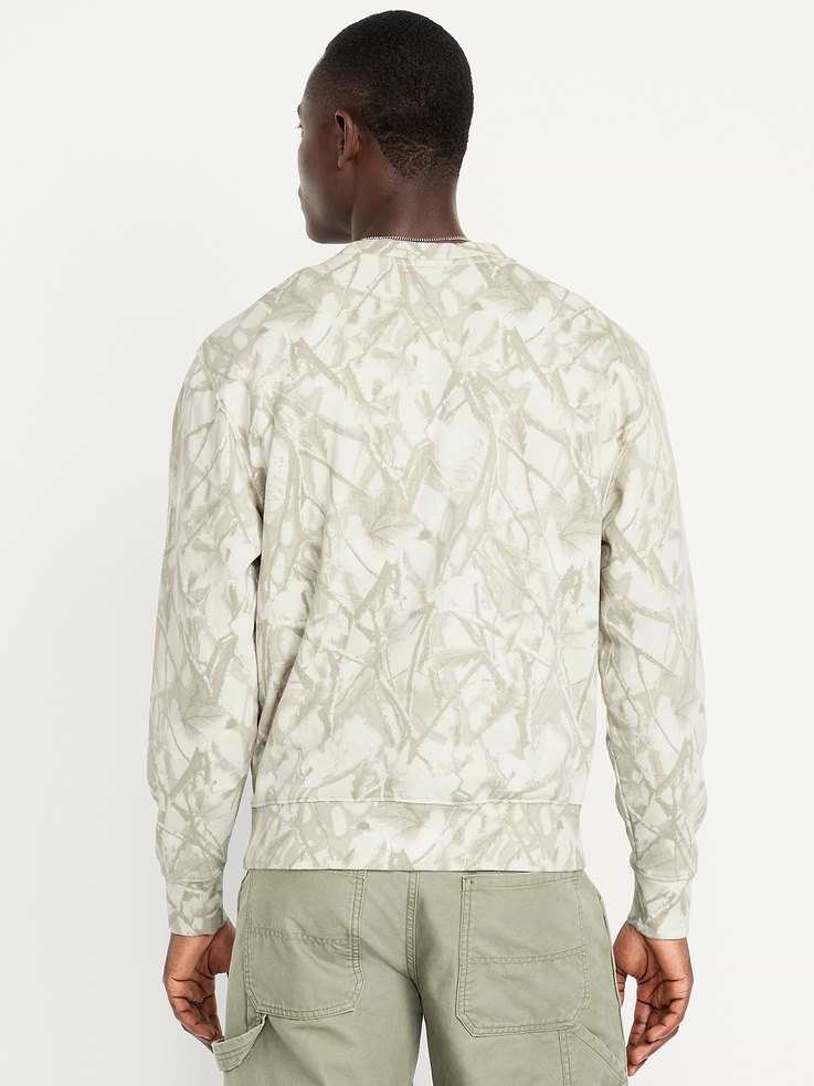 Image number 2 showing, Loose Printed Rotation Crew-Neck Sweatshirt