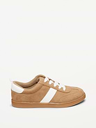 Image number 4 showing, Faux-Suede Lace-Up Sneakers for Boys