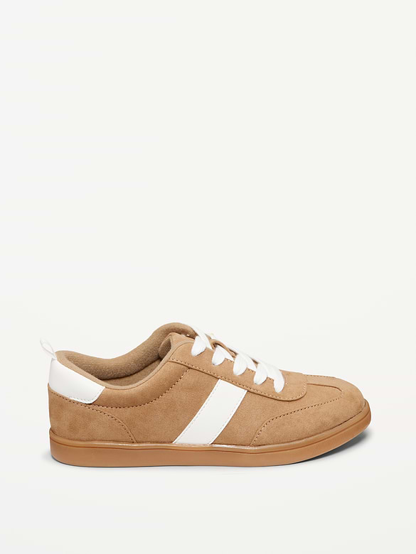 Chaussures de sport lacées en suédine pour garçon