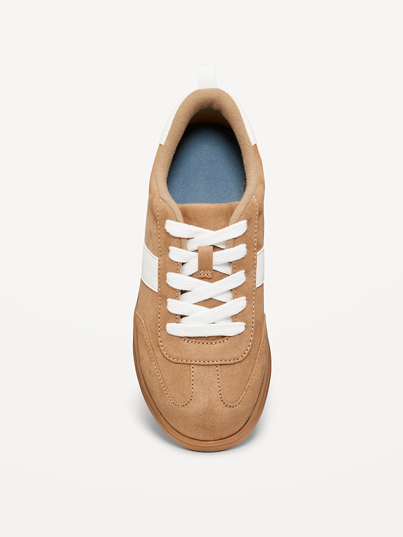 Chaussures de sport lacées en suédine pour garçon