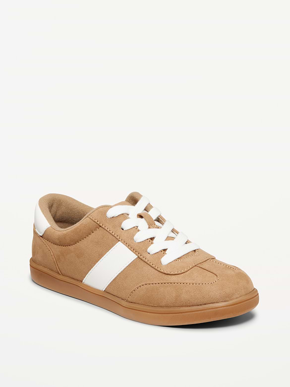 Chaussures de sport lacées en suédine pour garçon